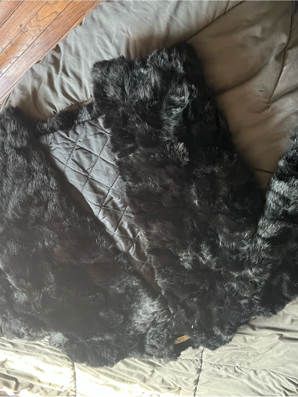 100% Rabbit Fur Women's Coat - Elegant Winter Jacket